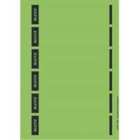 Leitz PC-beschriftbare Selbstklebende Rückenschilder 1686 Für Leitz 1050 Qualitäts-Ordner Grün 39 x 192 mm 150 Stück