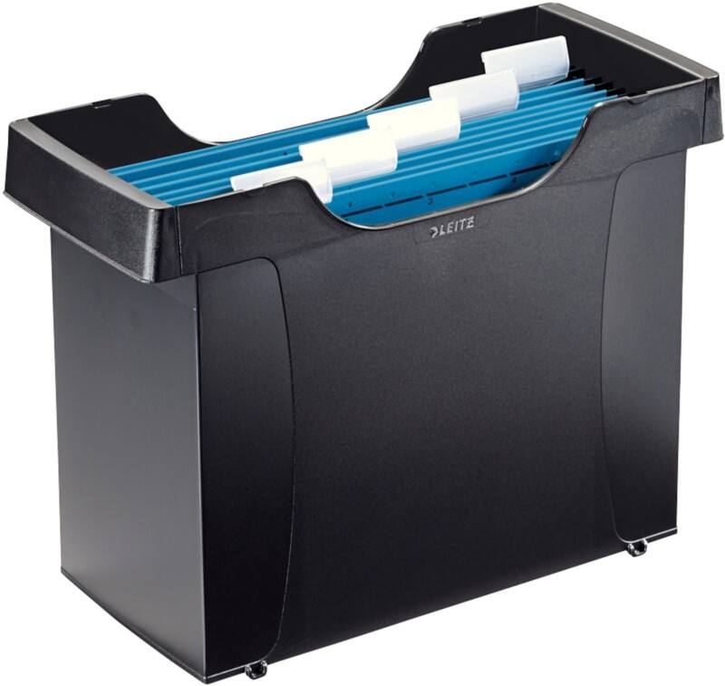Leitz Plus Hängeregisterbox A4 20 Stück Plastic Schwarz 36,5 x 17 x 27,3 cm