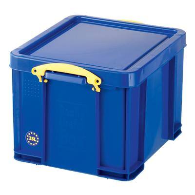 Really Useful Box Aufbewahrungsbox 35BCB 35 L Blau Polypropylen 48 x 39 x 31 cm