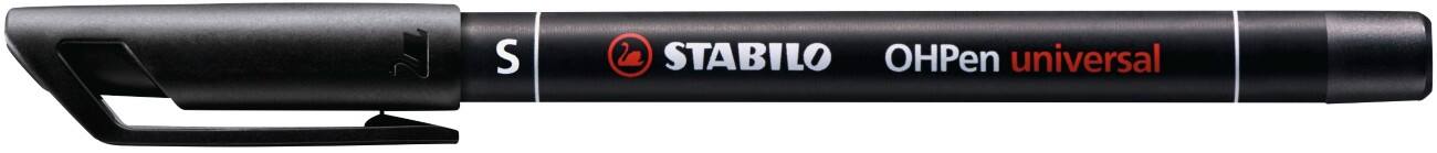 STABILO OHPen universal 841/46 Folienschreiber Extra Fein Kegelförmig 0,4 mm Schwarz Nachfüllbar