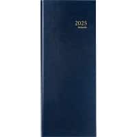 Brepols Buchkalender Saturnus Lima 2023 1 Tag/1 Seite Kunstleder Blau Deutsch, Englisch, Französisch, Niederländisch 13,5 x 2,1 x 33,7 cm