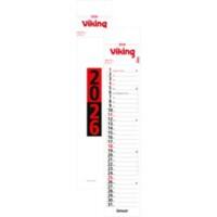 Viking Kalender 2026 1 Monat / 1 Seite Deutsch 11,8 (B) x 61 (H) cm Weiß
