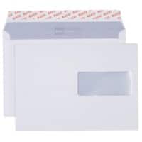 Elco Classic Briefumschläge Mit Fenster C5 229 (B) x 162 (H) mm Abziehstreifen Weiß 100 g/m² 500 Stück