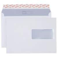 Elco Classic C5 Abziehstreifen Briefumschläge Weiß 229 (B) x 162 (H) mm Mit Fenster 100 g/m² 500 Stück
