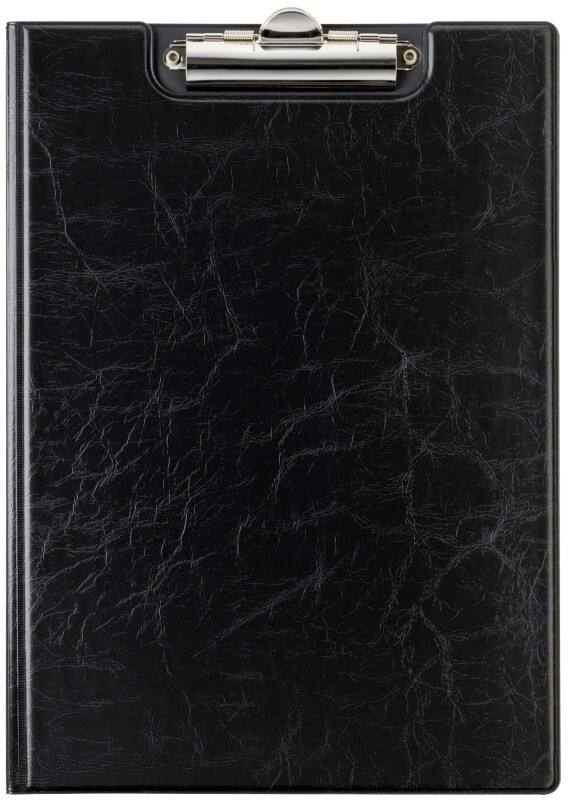 DURABLE Klemmbrettmappe 2355 Schwarz A4 23,7 x 1 x 33 cm Verstärkte Weichfolie