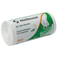 DEISS First Plus Leichte Belastung Müllsäcke 30 L  Weiß PE (Polyethylen) 12 Mikron 50 Stück