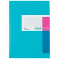 König & Ebhardt A4 Fallgebunden Blau Pappe Cover Notizbuch Liniert 40 Blatt