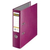 Bene No.1 Power Ordner A4 80 mm Brombeer 2 Ringe No.1 Power 291400 PP (Polypropylen) Glatt Hochformat