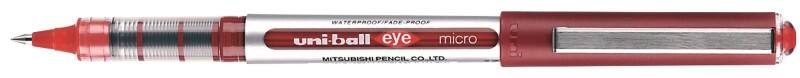 uni-ball Eye Micro UB-150 Nicht einziehbar Tintenroller Rot 0.2 mm Extra Fein Kugel