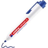 edding Permanentmarker Retract 11 Rundspitze 3 mm Blau