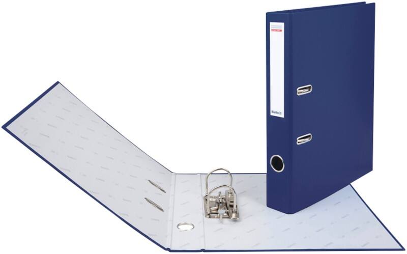 Biella Federal Schmal Ordner A4 40 mm Marineblau 2 Ringe 10341443U Kunststoff