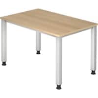 Hammerbacher AT Schreibtisch Q Serie Eiche 1.200 x 685 mm