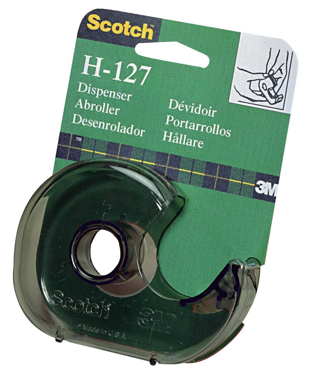 Scotch Handabroller H127 Braun 19 mm x 33 m