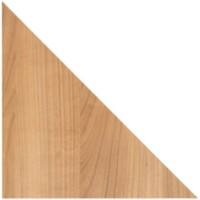 Hammerbacher Eckplatte Matrix Nussbaum 800 x 800 x 720 mm