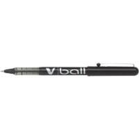 Pilot V-Ball Nicht einziehbar Tintenroller Schwarz 0.3 mm Fein Kegelförmig