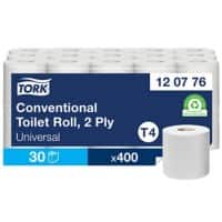 Tork Toilettenpapier T4 Universal 2-lagig 30 Rollen à 400 Blatt