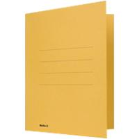 Biella Dokumentenmappen Jura DIN A4 Gelb Karton