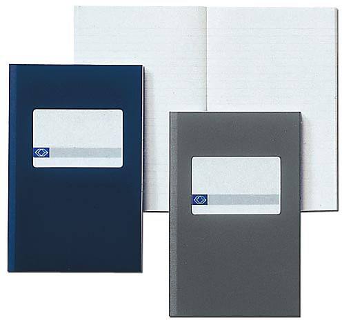 Atlanta 165 x 105 mm Graues Hardcover-Notizbuch Liniert Schutzumschlag Liniert 96 Blatt