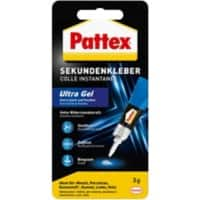 Pattex Sekundenkleber Permanent Ultra Gel Transparent 3 g PSG2C