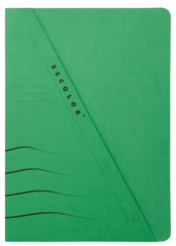 Djois Secolor Einsteckmappe A4 Grün Pappe