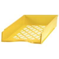 Bene Briefablage 60100 DIN A4 Polystyrol Gelb 25,5 x 37 x 6,5 cm