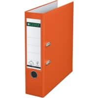 Leitz 180° Ordner A4 82 mm Orange 2 Ringe 1010 PP (Polypropylen) Glatt Hochformat