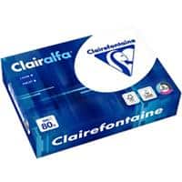 Clairefontaine Clairalfa  A5 Kopierpapier Weiß 80 g/m² Glatt 500 Blatt