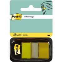 Post-it Index-Haftstreifen Rechteckig 2,54 x 4,32 cm Gelb 50 Streifen