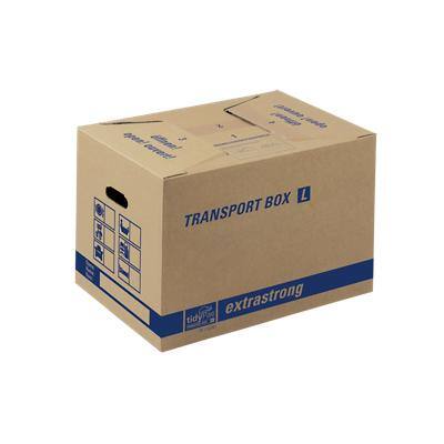 TidyPac austauschbare Aufbewahrungsbox 360 (B) x 510 (T) x 370 (H) mm Braun 10 Stück