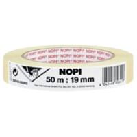 Nopi Kreppband NOPI 55510 Chamois 19 mm (B) x 50 m (L) Krepppapier