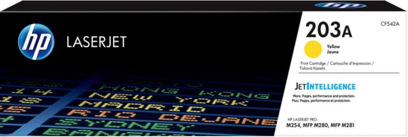 HP 203A Original Tonerkartusche CF542A Gelb