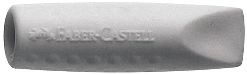 Faber-Castell Grip 2001 Radierer Grau 2 Stück