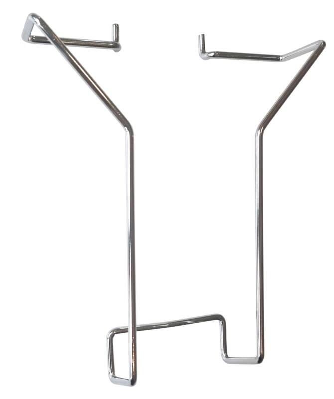 Kerkmann A5 Prospektständer Silber 6923 152 (B) x 33 (T) mm 2 Stück