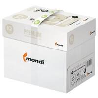 IQ Premium DIN A4 Druckerpapier Weiß 80 g/m² Glatt 2 Löcher 5 Stück à 500 Blatt