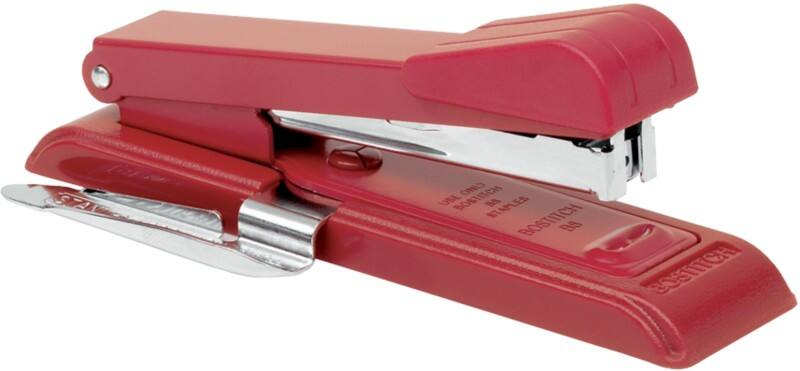 Bostitch Heftgerät B8RE Halbstreifen 30 Blatt Rot 6 mm Metall