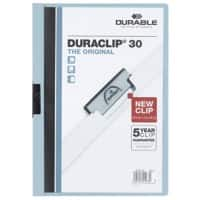 DURABLE Klemmmappe Duraclip DIN A4 Hellblau