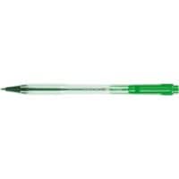 Pilot BP-S Matic Einziehbar Kugelschreiber Grün 0.3 mm Fein Kegelförmig Nachfüllbar   