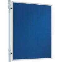 Franken ECO Stellwand Filz 1.200 (B) x 1.500 (H) mm Blau