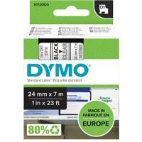 DYMO D1 S0720920 Schriftband 24 mm x 7 m Durchsichtig