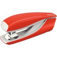 Leitz NeXXt Heftgerät 5502 Halber Streifen Hellrot 30 Blatt 24/6, 26/6 Metall