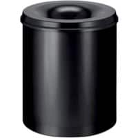 Vepa Bins Papierkorb 4023266 Schwarz 46,5 x 54 cm
