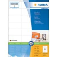 HERMA Universaletiketten 4453 Weiß DIN A4 70 x 36 mm 100 Blatt à 24 Etiketten