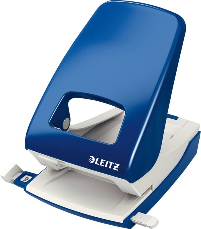 Leitz NeXXt 2 Löcher Locher Metall 40 Blatt 5138 Blau