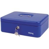 Viking Geldkassette Blau 300 x 210 x 100 mm