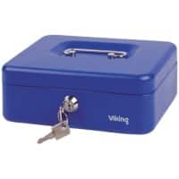 Office Depot Geldkassette 4049870 Blau 204 x 150 x 74 mm