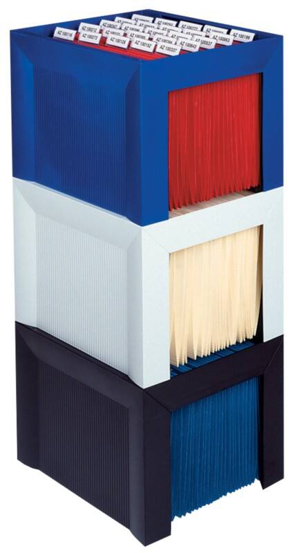 HAN Karat Hängeregisterbox A4 Kunststoff Hellgrau 6 x 32 x 26,4 cm