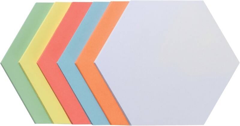 Franken Wabe Moderationskarten 19 x 16,5 cm Papier Färbig sortiert 300 Stück