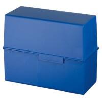 HAN Karteikartenbox A5 Kunststoff 300 Karten Blau