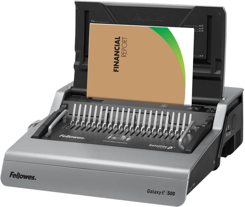 Fellowes Galaxy-E 500 Elektrisch CombBind Bindegerät 500 Blatt