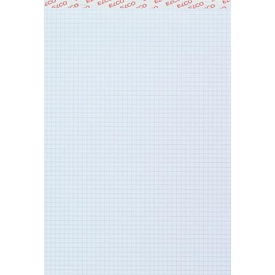 Elco Notizblock A4 Kariert Geleimt Weiß Perforiert 200 Seiten 10 Stück à 100 Blatt